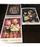 Vintage M.I. Hummel 1971 1972 1973 Collectible Outdated Calendar Goebel ... - $716.07 MXN