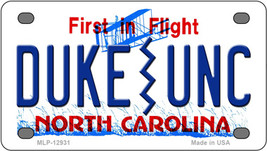 Duke | UNC North Carolina Novelty Mini Metal License Plate Tag - £11.94 GBP