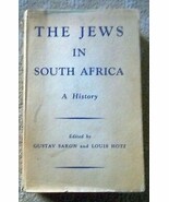 The Jews In South Africa HC DJ Autographed Gustav Saron Oxford Universit... - $59.39