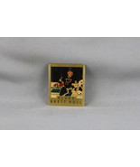 St Louis Blues Pin (VTG) - Brett Hull 1991 Stats by Ace - Screened Pin  - $349.80 MXN