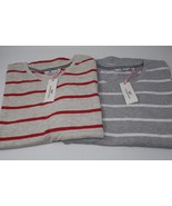 Vineyard Vines Casual Knits Striped Deluxe Tee Size Medium Lot of 2 NWT - $58.41