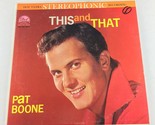 this and that [Vinyl] Pat Boone - $4.85