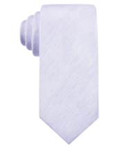 Ryan Seacrest Distinction Men&#39;s Seasonal Solid Slim Tie Purple One Size ... - £7.04 GBP