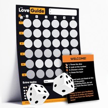 Romantic Couples Game 46 Love Tasks Dice Date Night Ideas Anniversary and Valent - £28.04 GBP
