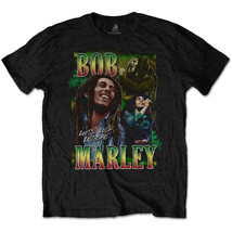Bob Marley Roots, Rock, Reggae Homage Official Tee T-Shirt Mens Unisex - £25.11 GBP