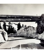 RPPC Mt Rainier National Park Washington 1920s Chinook Pass Bridge Ellis... - $556.66 MXN