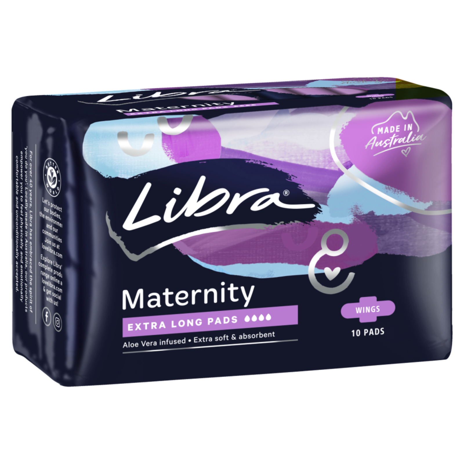 Libra Maternity Extra Long with Wings 10 Pads - $73.70