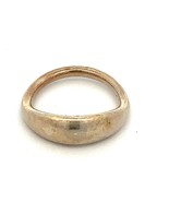 Vintage Sterling Signed 925 ALE Pandora Liquid Silver Plain Band Ring si... - £50.99 GBP