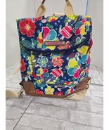 Lily Bloom Hawaiian Sea Turtle Hibiscus Colorful Purse Backpack Travel B... - $418.67 MXN