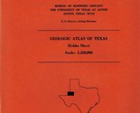 Geologic Atlas of Texas: Hobbs Sheet, Geologic Map - £10.28 GBP