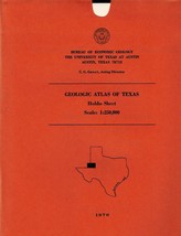 Geologic Atlas of Texas: Hobbs Sheet, Geologic Map - £10.30 GBP
