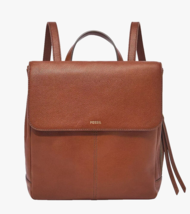 New Fossil Claire Backpack Leather Brandy - £68.85 GBP