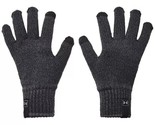 Under Armour Men&#39;s Halftime Tech Tip Gloves in Black-Medium - $16.99