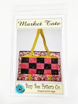 Market Tote Bag Pattern Busy Bee Pattern Co. Designed by Heidi Stagno - $3.95