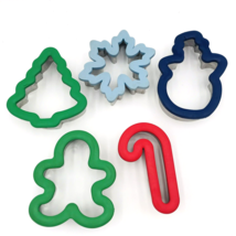 Wilton Comfort Grip Cookie Cutters Christmas Tree Snowflake Gingerbread Man - $24.99