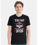 Trump 2028 Keep America Great American Flag Trump 2028 Unisex T-Shirt - $27.06 CAD+
