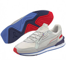 Puma New Men&#39;s Bmw Mms Low Racer Sneakers Shoes Comfort Size 11.5 Cushioned - £62.65 GBP