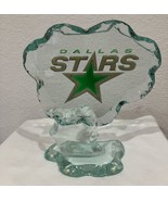 NHL Dallas Stars 1999 Stanly Cup Commemorative Etched Glass Signed Statue - £157.22 GBP