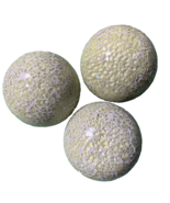 Set of 3 Decorative Orbs, 4 Inch Decorative Balls Glass Mosaic Sphere Balls - $16.10 CAD