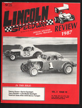 Lincoln Speedway Auto Race Program Vol. 3 #19 1991-Modified coupe cover-Roste... - $47.53