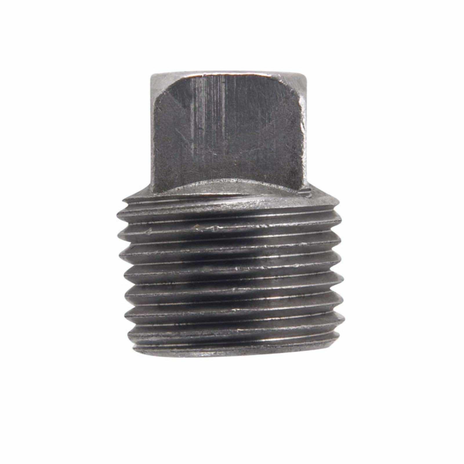 Billco 1/8 in. MPT Black Steel Square Head Plug - $16.40