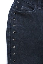 A/X Armani Exchange Womens Jeans Skinny Dark Size 2 28 X 31 Open Grommet Legs - £69.38 GBP