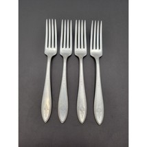 1847 Rogers Bros ARGOSY Set 4 Dinner FORK Silver Plate 1926 Flatware - $465.81 MXN