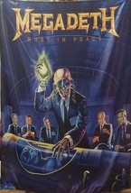 MEGADETH Rust in Peace FLAG CLOTH POSTER WALL TAPESTRY BANNER CD Thrash ... - $20.00