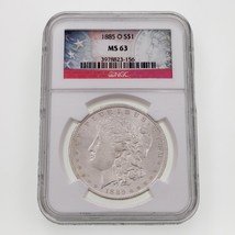 1885-O Argent Morgan Dollar Classé Par NGC Comme MS-63 - $129.94