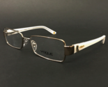 Vogue Eyeglasses Frames VO3748 848 Pearl White Gold Rectangular 53-17-135 - $51.21