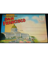 1940&#39;s Fascinating SAN FRANCISCO Antique POSTCARD FOLDER Stanley A Piltz... - $14.99