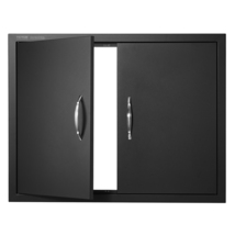 VEVOR BBQ Access Door, 31W x 24H inch, 2 Outdoor Kitchen Door,  Flush Mo... - $64.90