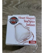 Norpro 2 Inch Stainless Steel Heart Tea/Spice  Infuser. 5506 - $8.86