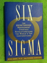 SIX SIGMA by MIKEL HARRY &amp; RICHARD SCHROEDER - HARDCOVER - FIRST EDITION - £11.15 GBP