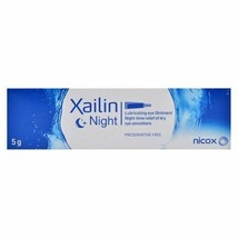 Xailin Night Lubricating Soft Paraffin Eye Ointment 5g - Choose Qty - $10.10+