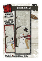 Patch Abilities Windy Winter Pattern with Hanger P257H - $37.95