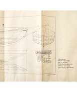 1961 Nellie T Walters Tern Schooner Drawing Diagram Shelburne Shipbuildi... - $54.69 CAD