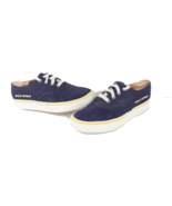 Vintage 90s Polo Sport Ralph Lauren Spell Out Canvas Shoes Sneakers Mens... - $1,003.52 MXN