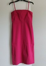 Express Sheath Dress 9 10 M Stretch Sleeveless Pink Vintage 2000 Sundres... - $49.99