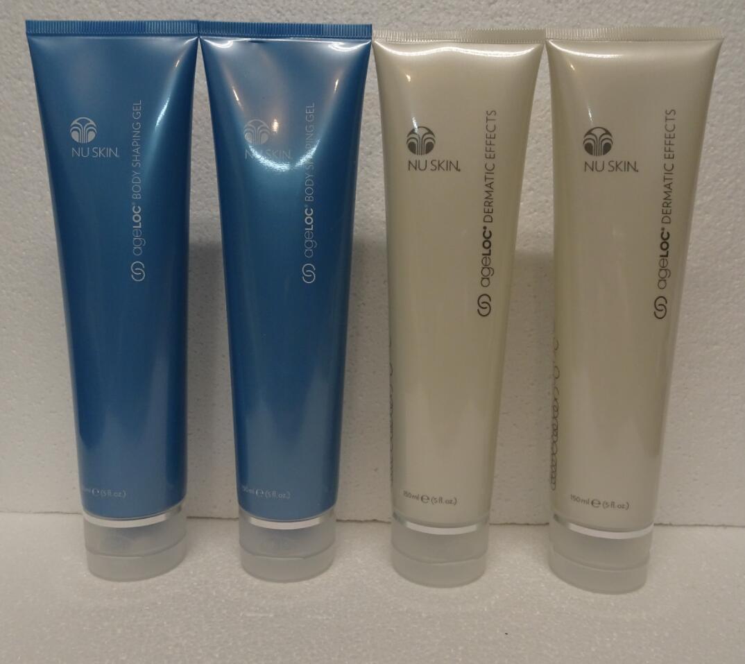 Two pack: Nu Skin NuSkin ageLoc Body Shaping Gel and Dermatic Effects  SEALED x2