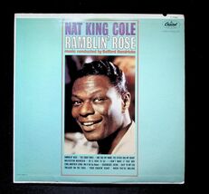 Nat King Cole Ramblin' Rose LP 1962 Capitol Jazz - $0.98