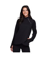 Active Women&#39;S Zip Mock Neck Long Sleeve Fleece Pullover Sweatshirt F19 ... - $83.41 CAD
