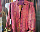 Robert Graham High Renown Magenta  Limited Edition Shirt Size Medium - $575.00