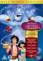 Aladdin DVD (2008) Ron Clements, Musker (DIR) Cert U Pre-Owned Region 2 - £13.99 GBP
