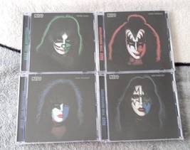 KISS all 4 solo CDs Remastered [1997] Like New Ace Frehley Paul Stanley Gene Sim - £54.07 GBP