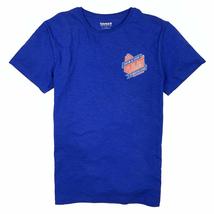 Timberland Men&#39;s Short Sleeve Blue Roam &amp; Seek Graphic T-Shirt (Small) - £12.79 GBP