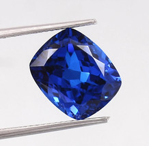 Blue Sapphire Cushion Gemstone Cut Loose Cushion Cut Stone Genuine Blue Sapphire - £55.66 GBP