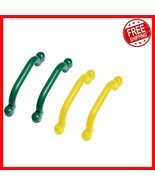 Certified Safe Playground Handle Accessories - 4 Pack in Green &amp; Yellow ... - $778.25 MXN