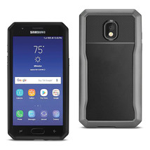 [Pack Of 2] Reiko SAMSUNG GALAXY J3 (2018) Full Coverage Shockproof Case In Gray - £20.11 GBP