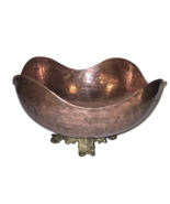 Vintage Copper Hammered Irvine Charm &amp; Design Made in Turkey Centerpiece... - $69.69